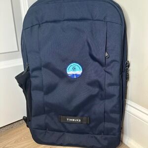 Timbuk2 Parkside Eco Nautical Laptop Backpack Navy Blue 3840-3-1122 NEW